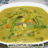 Kartoffel-Bohnensuppe